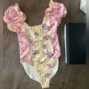 Loveshackfancy One Piece Swim Suit Size XS